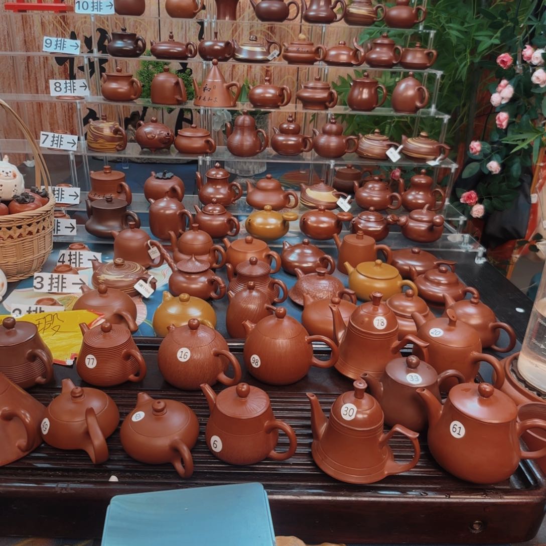 朱泥茶壶@**者朱泥茶壶