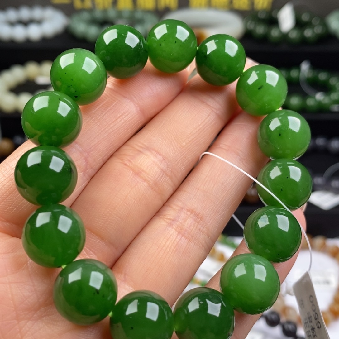 和田玉手串未镶嵌