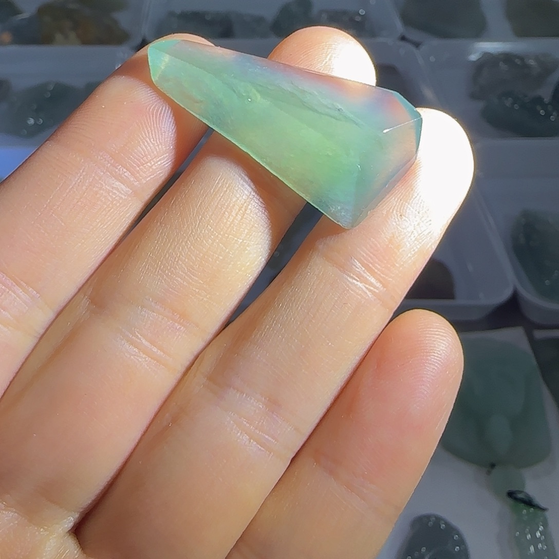 定制翡翠未镶嵌天然缅甸A货翡翠