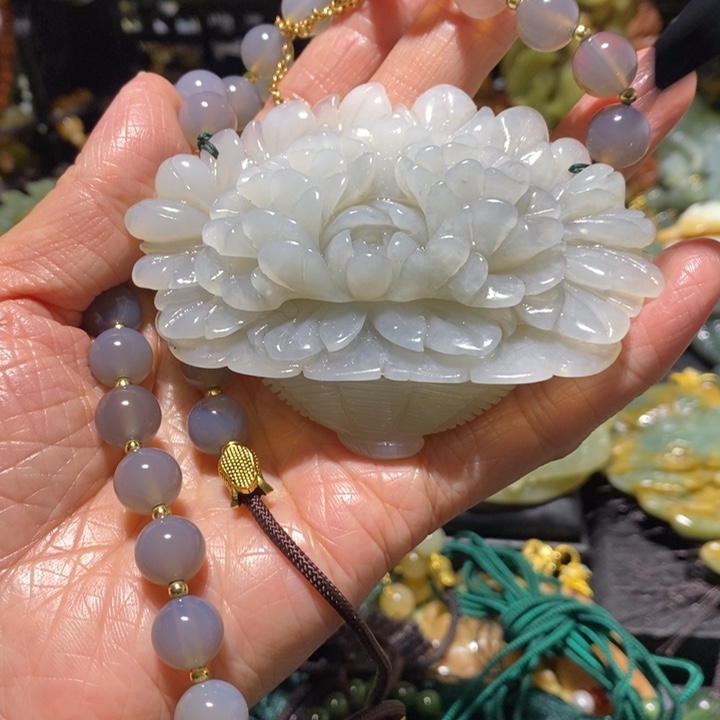 岫玉岫玉吊坠未镶嵌