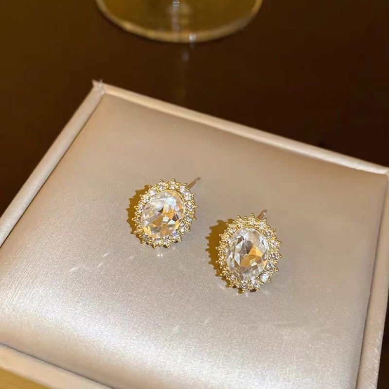 铜合金耳饰  6203 小众轻奢精致耳钉