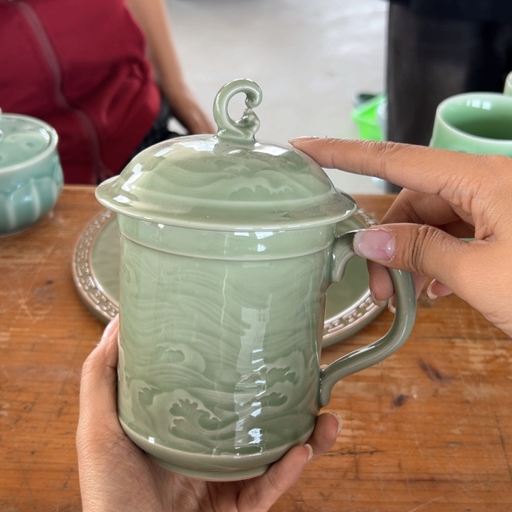 小米茶器龙泉青瓷