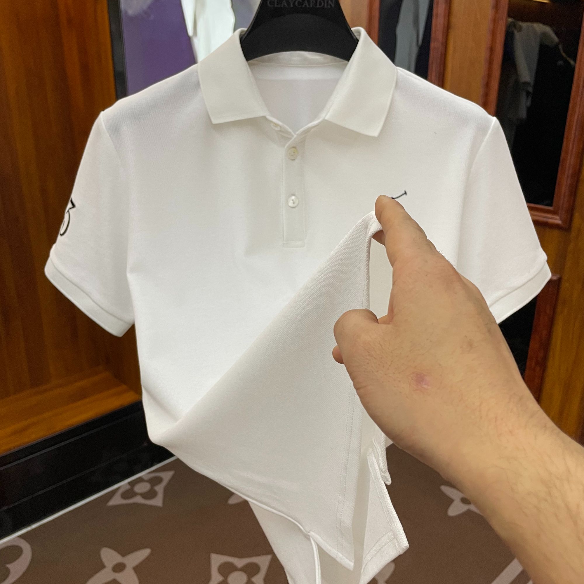 25年新款时尚百搭潮流男士PLOL衫--PM2555款-215