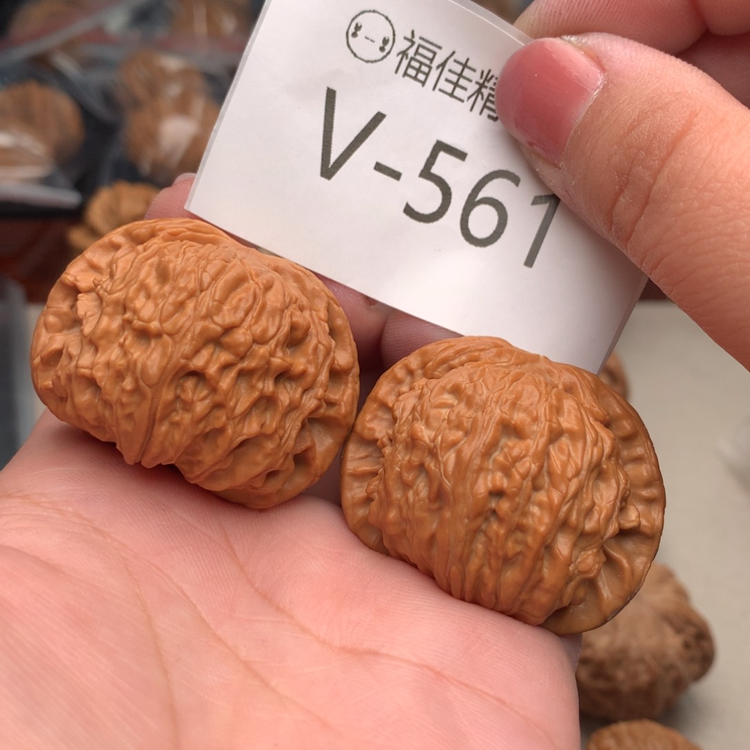 文玩核桃把件42白狮子………
