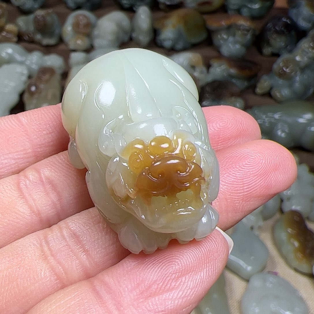 和田玉挂件未镶嵌