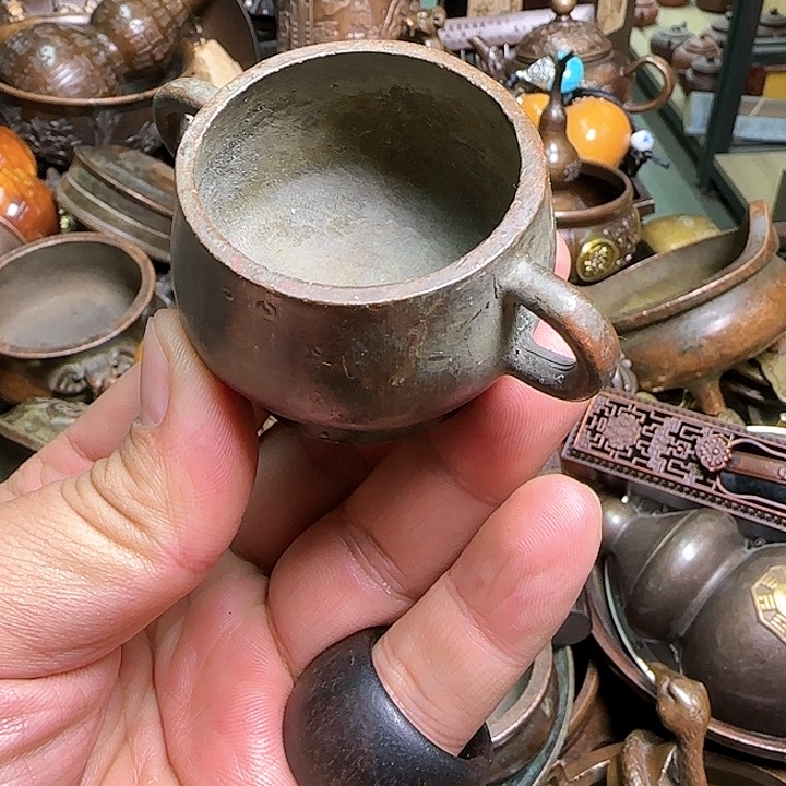 铜器办公室茶室摆件