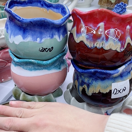 多肉绿植陶瓷花盆