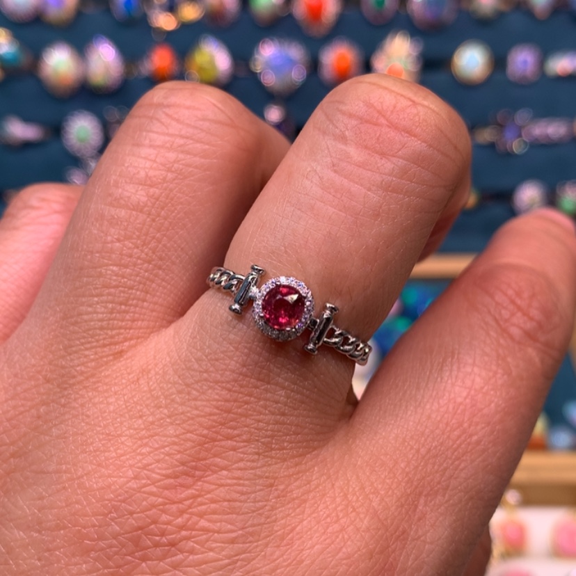 【闪购商品】欧泊戒指款式银S925镶嵌