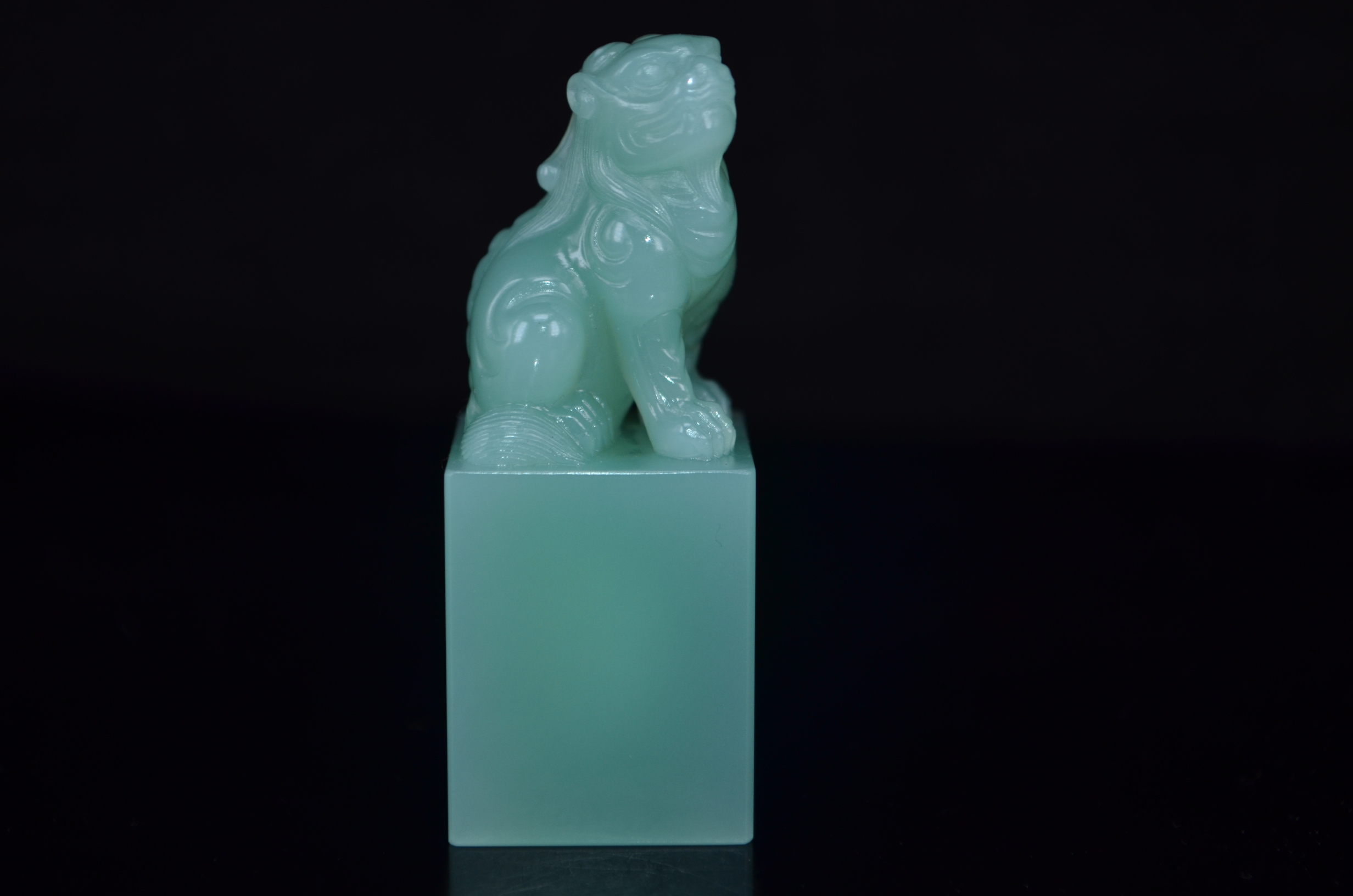 梅子青印章精致手工雕刻