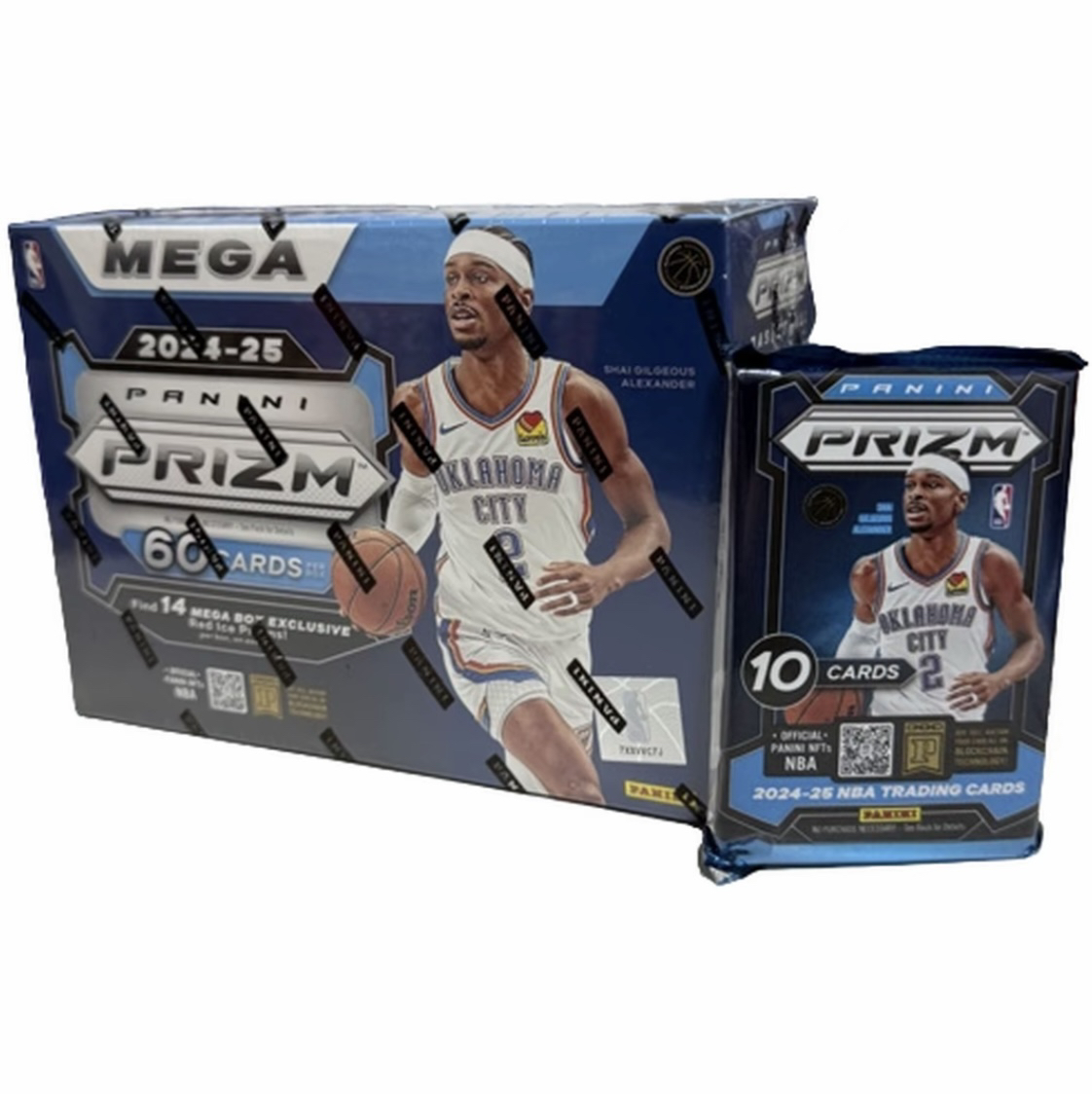 24-25 篮球 Prizm MEGA 红碎冰 帕尼尼 球星卡（默认代拆）盲盒