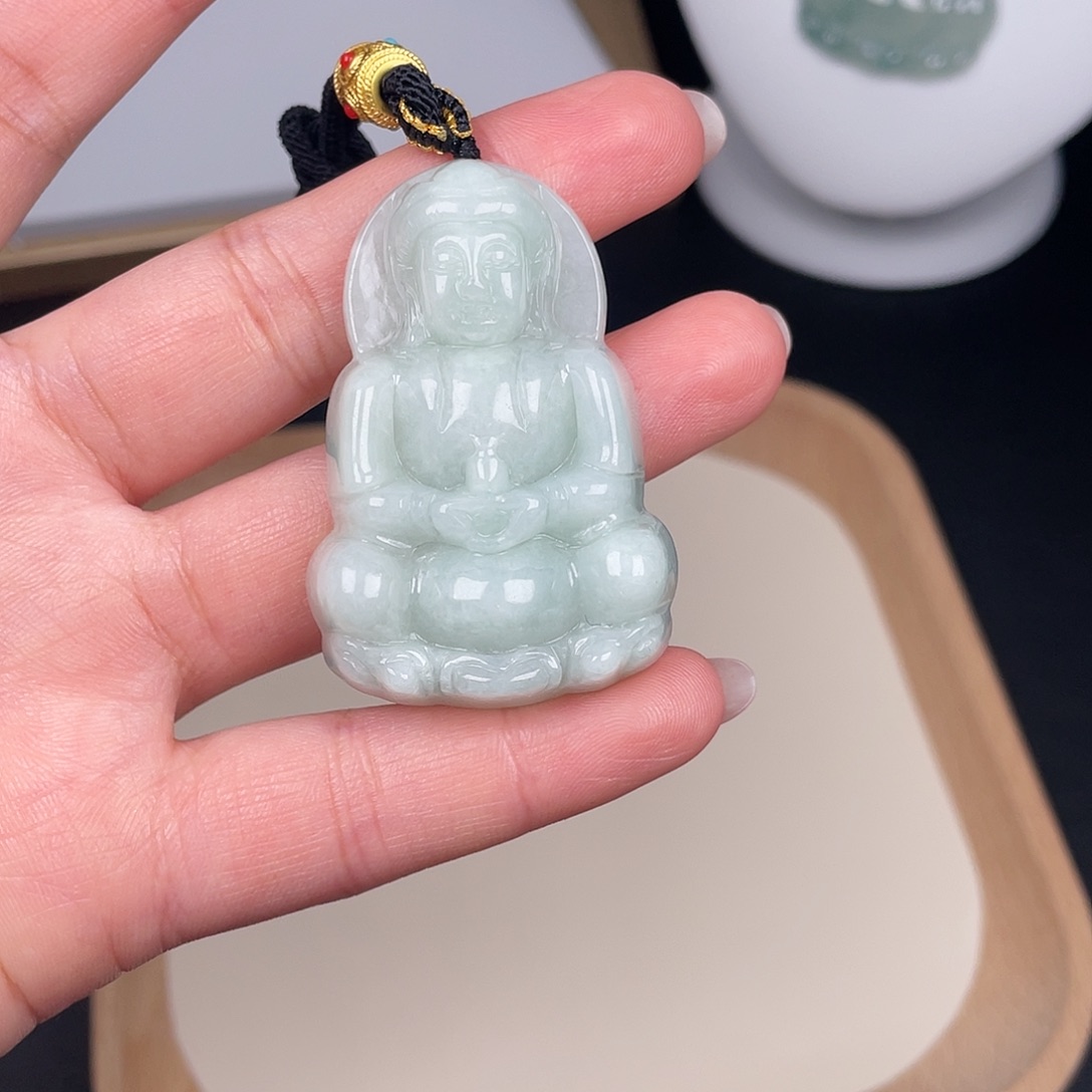 翡翠未镶嵌颈饰za024-2