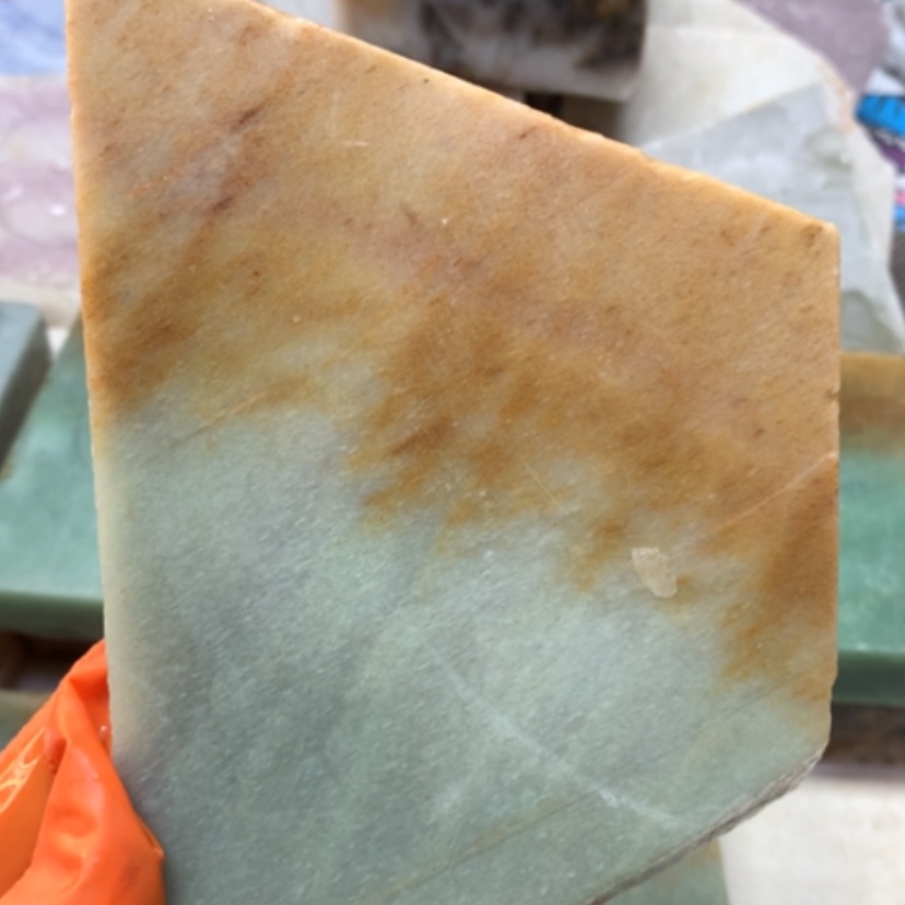 【闪购商品】未镶嵌手镯石英岩玉金玉满堂