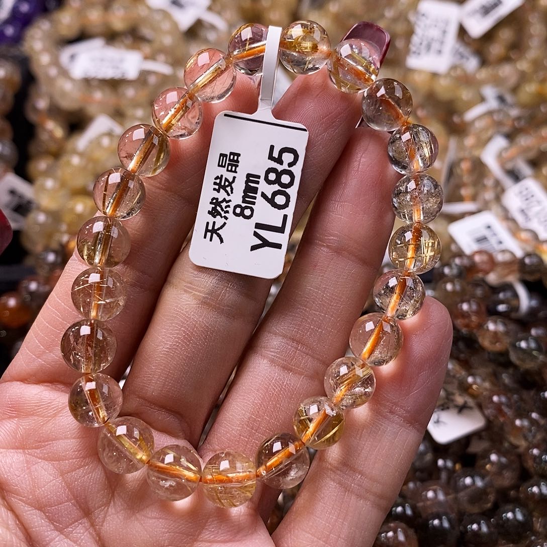 水晶手链未镶嵌水