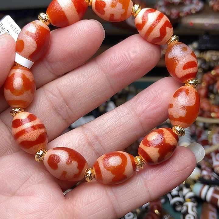 玛瑙/玉髓未镶嵌手链