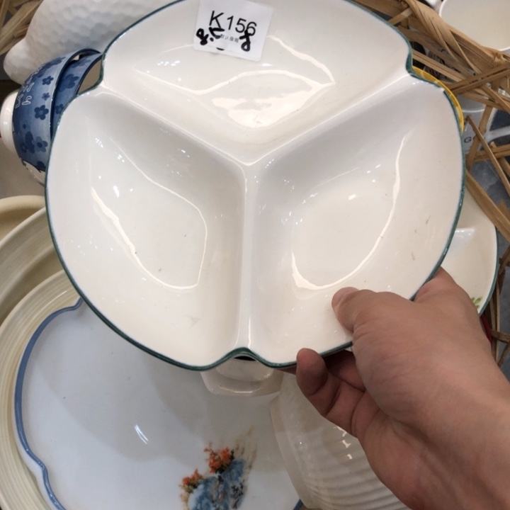 陶瓷微瑕盘碗碟介意勿拍