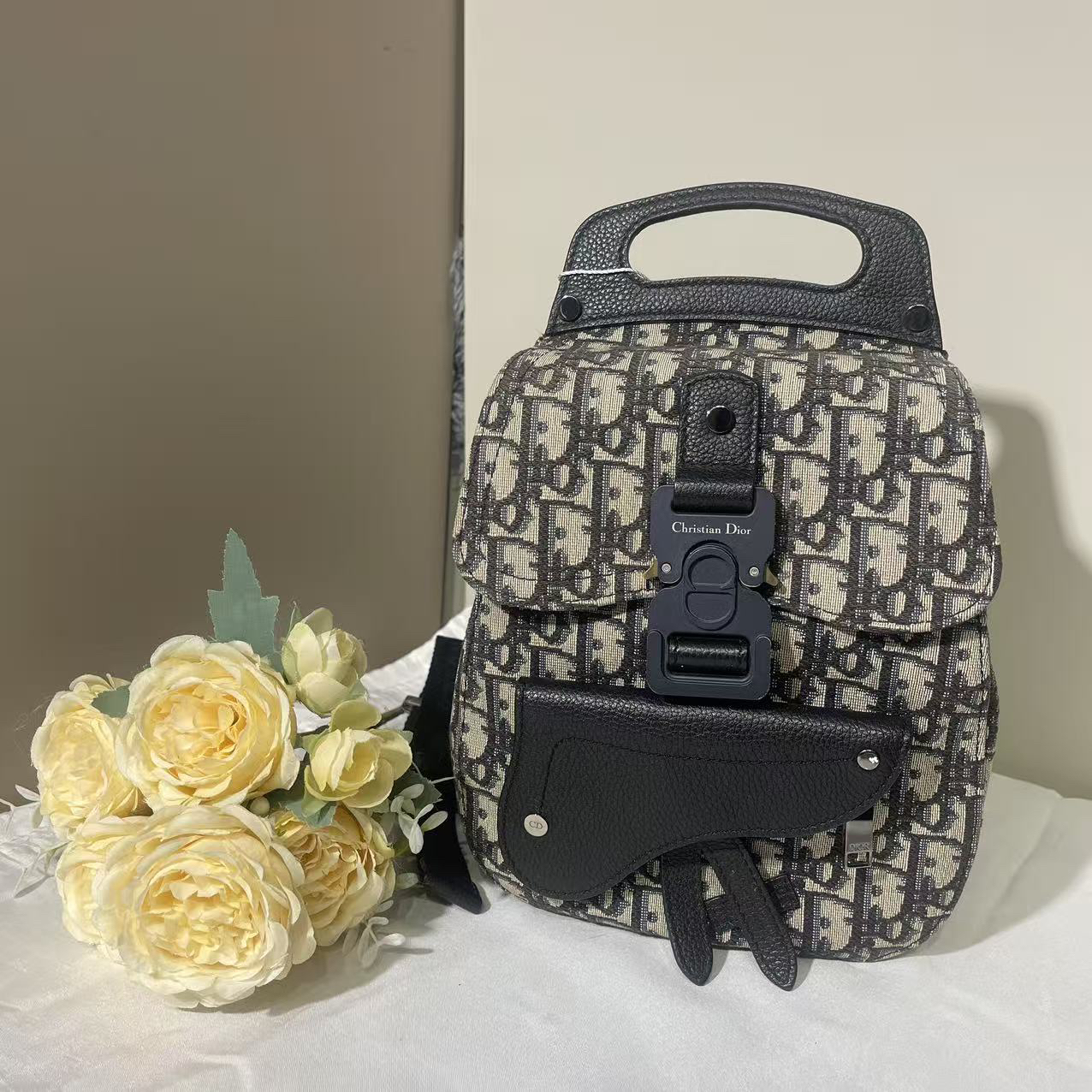 95新 DIOR/迪奥 Dior满印老花斜挎包