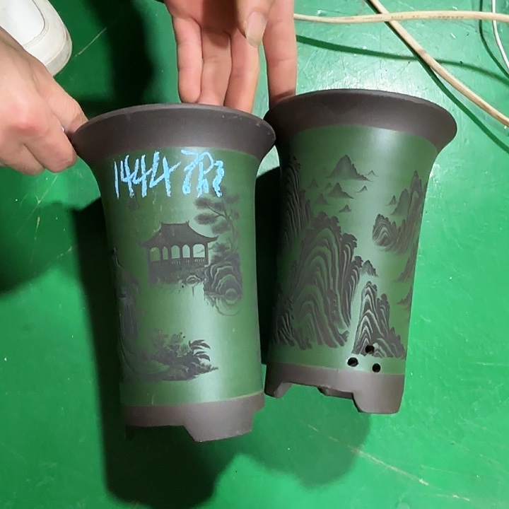 阿***福花盆紫砂微瑕小号