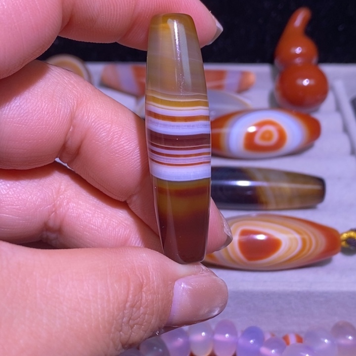 玛瑙/玉髓未镶嵌颈饰