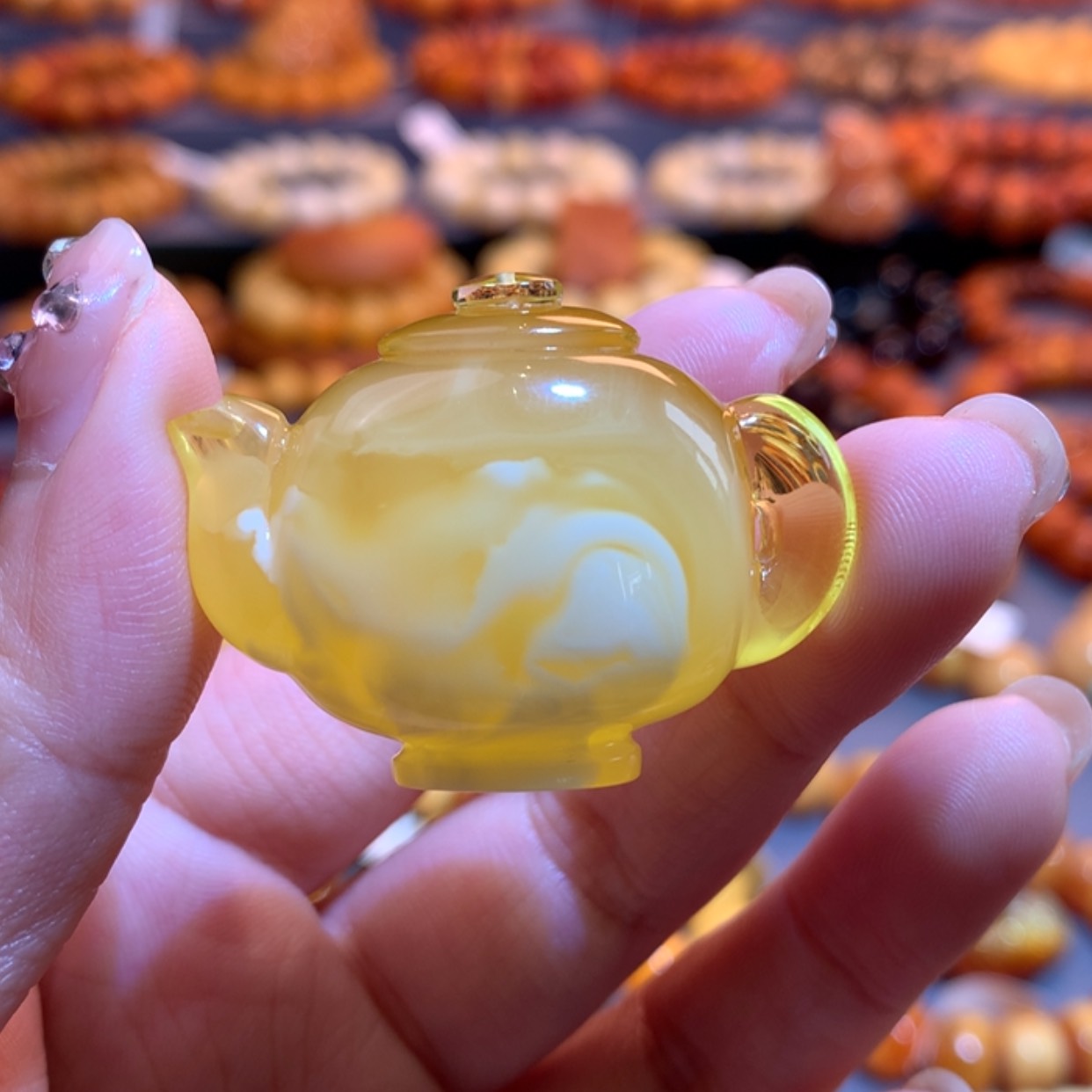 【闪购商品】未镶嵌吊坠(不含链)蜜蜡