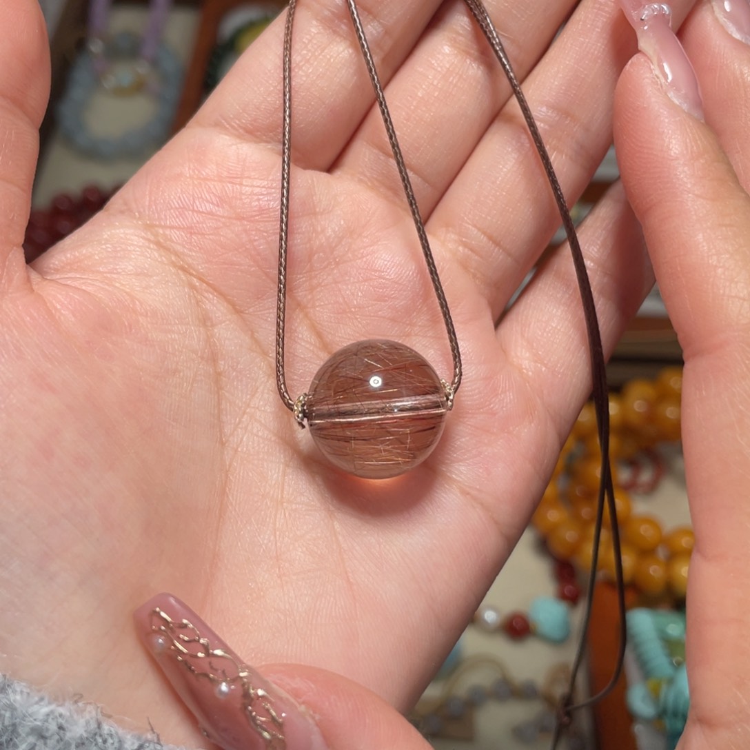 水晶颈饰未镶嵌项链