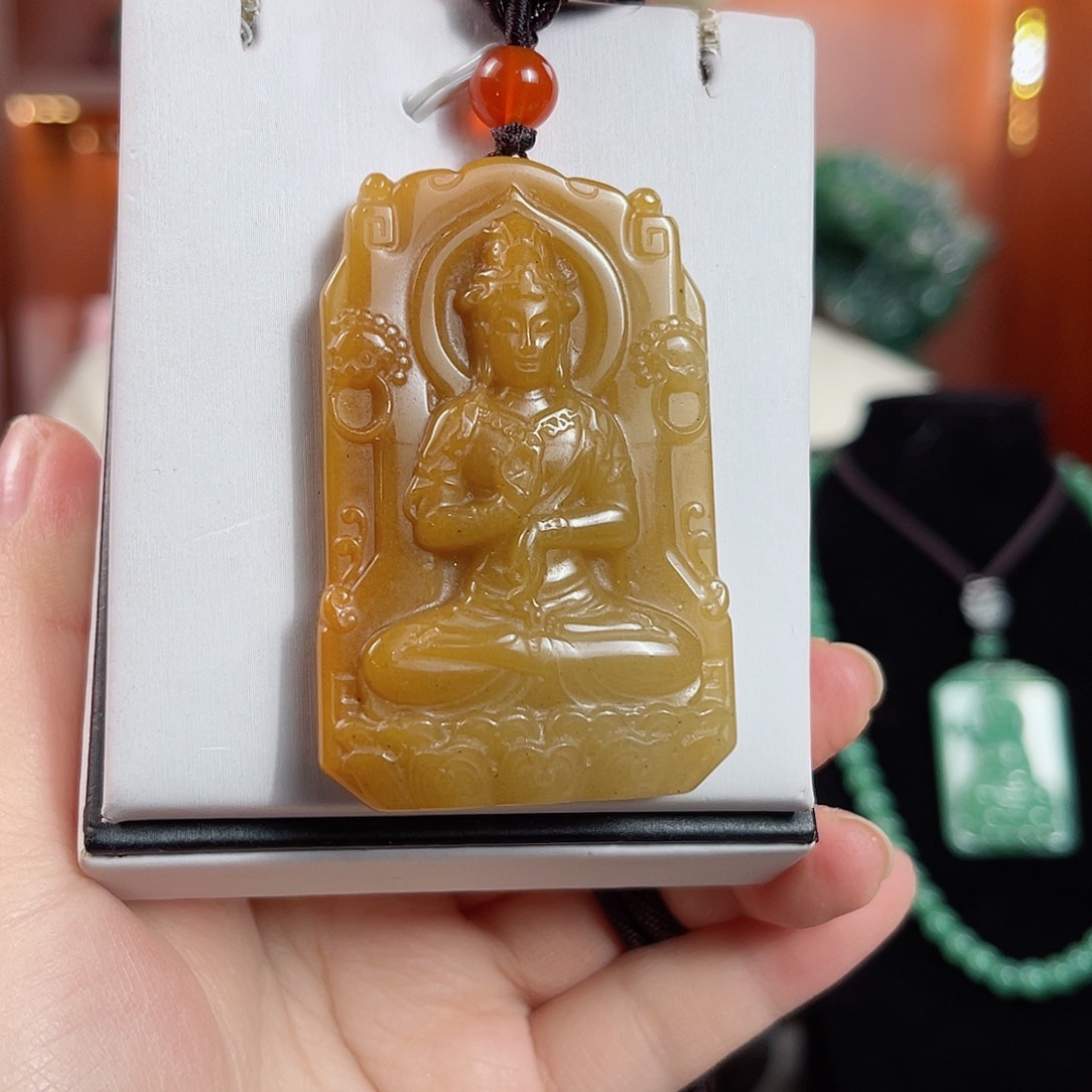 密玉（石英质玉）吊坠未镶嵌