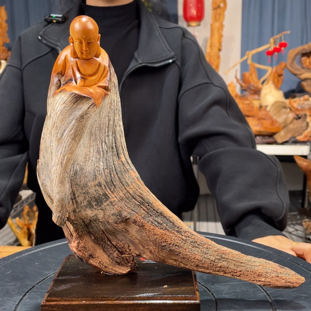 柏木（崖柏）随型摆件