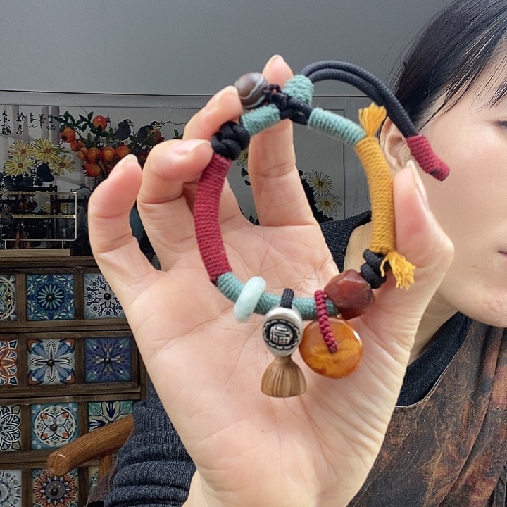 玛瑙/玉髓手链未镶嵌手链