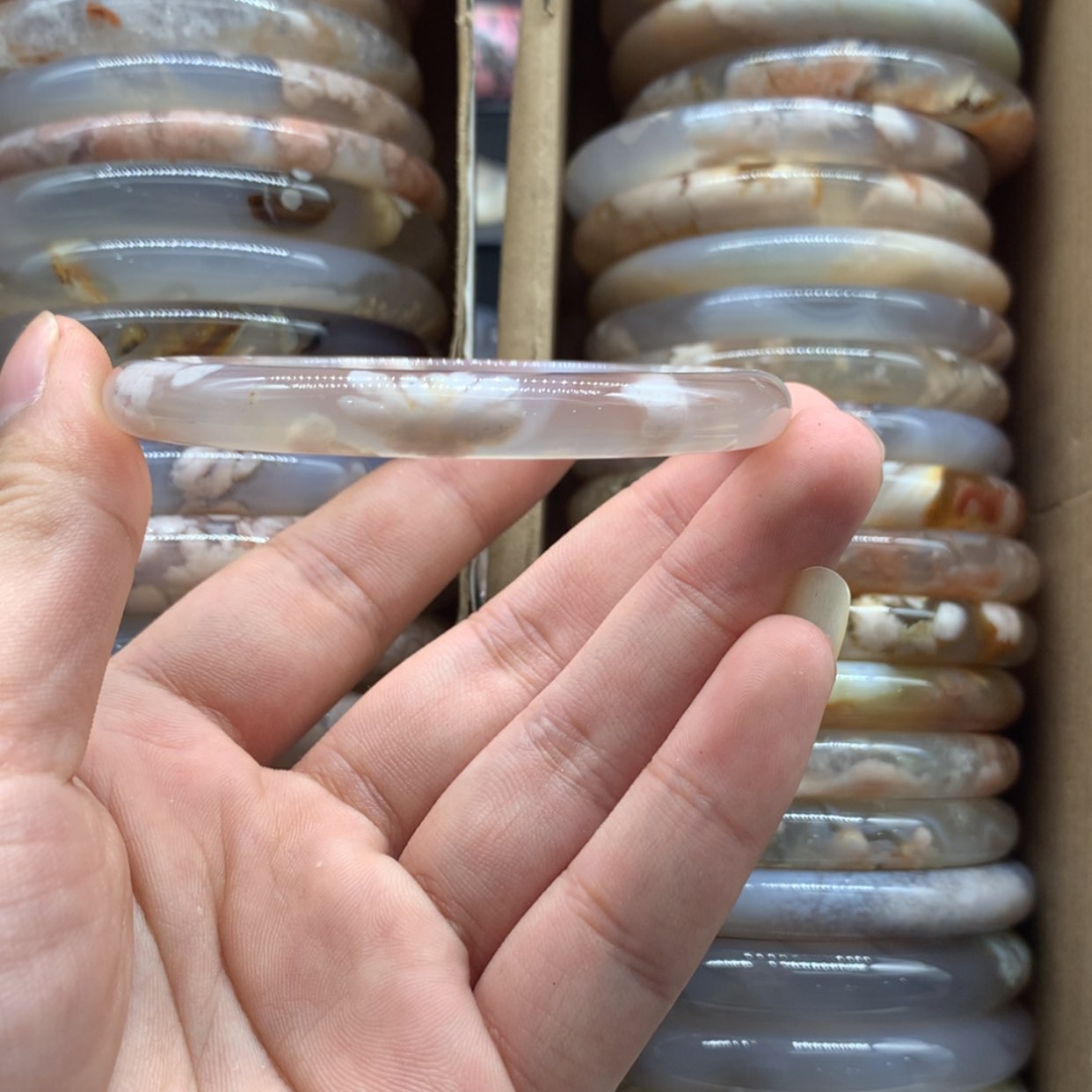 【闪购商品】玛瑙/玉髓颈饰未镶嵌猪*子