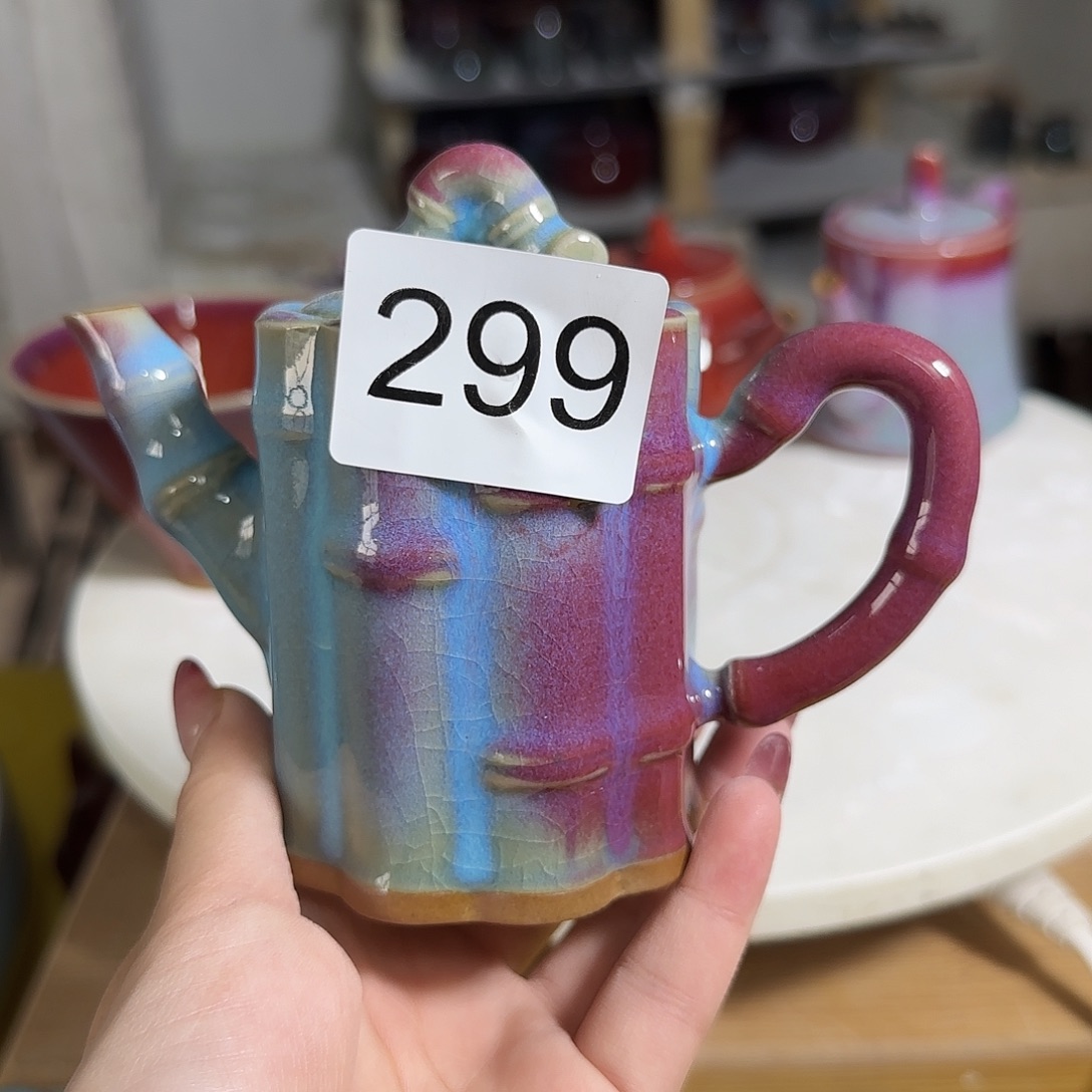 摆件陶郑家钧窑摆件