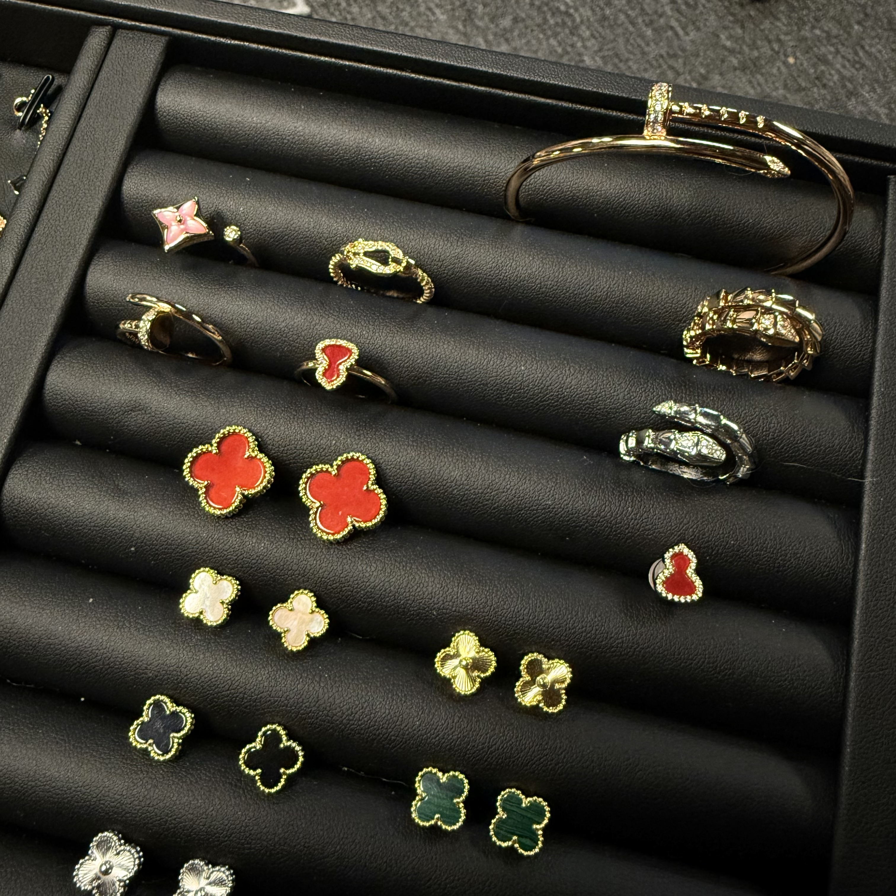 钛钢耳饰 钛钢耳钉 高定轻奢耳钉-看编号选购