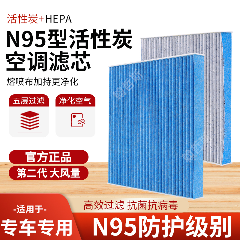 【北京现代】朗动索纳塔十途胜名图悦动ix35领动CN95熔喷布空调滤芯