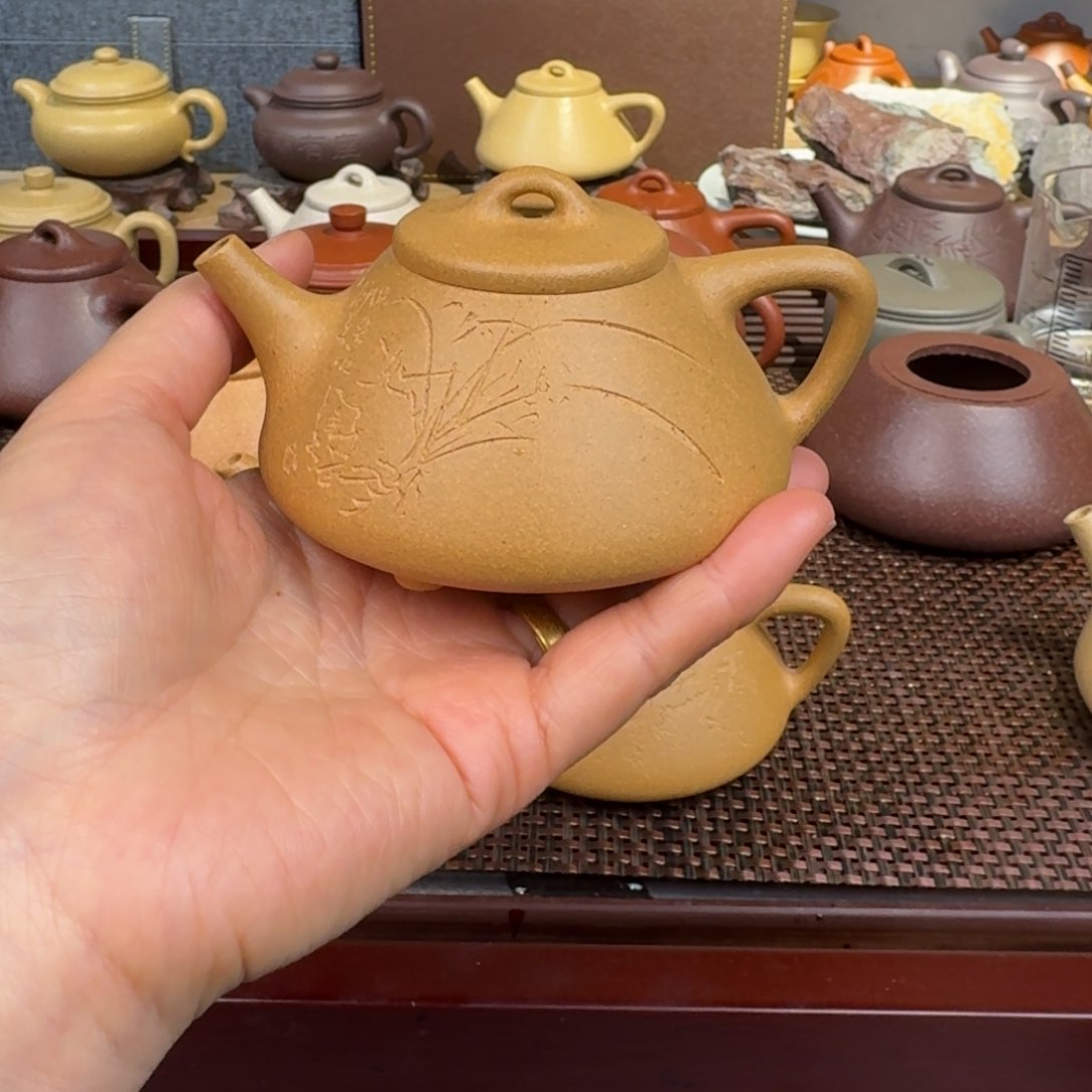 段泥茶壶普段150毫升