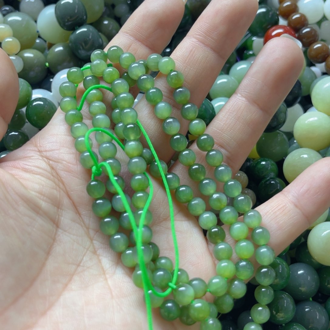 和田玉手链未镶嵌