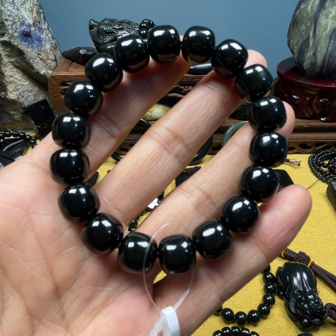 和田玉手链未镶嵌