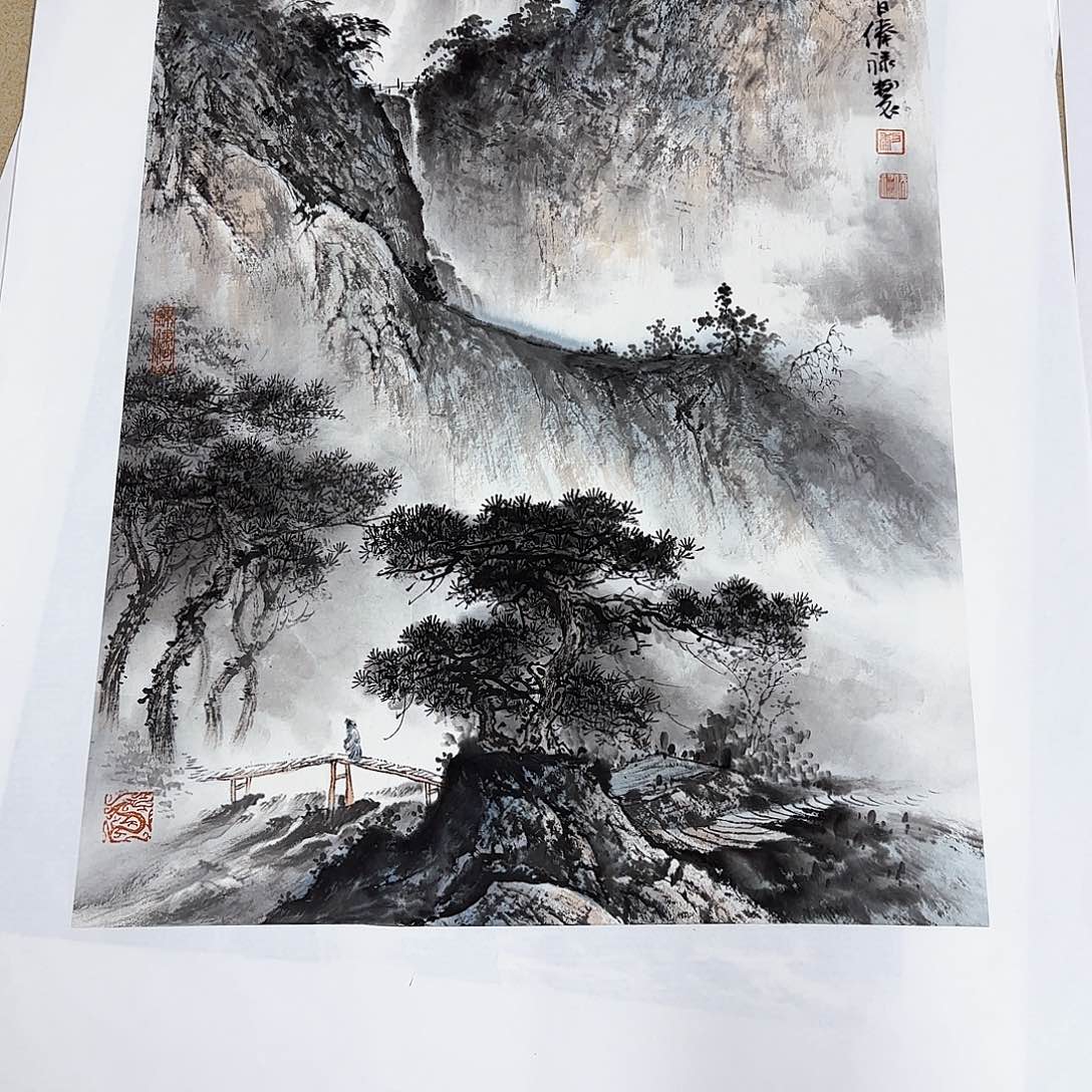 国画祁*黎俸禄老师作品