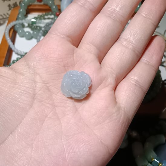 开***福翡翠散珠颈饰未镶嵌翡翠纯天然缅甸A货翡翠