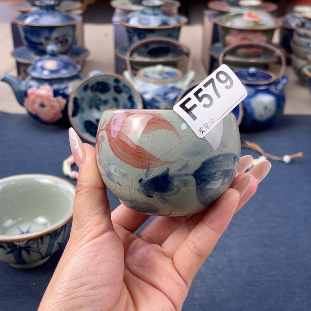 杯景德镇手绘手工茶具