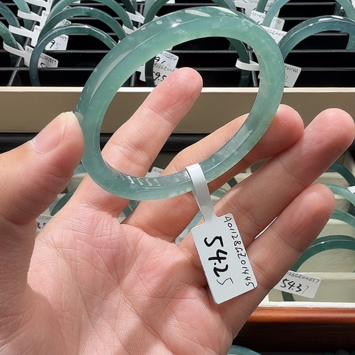 翡翠手镯未镶嵌年*54.25