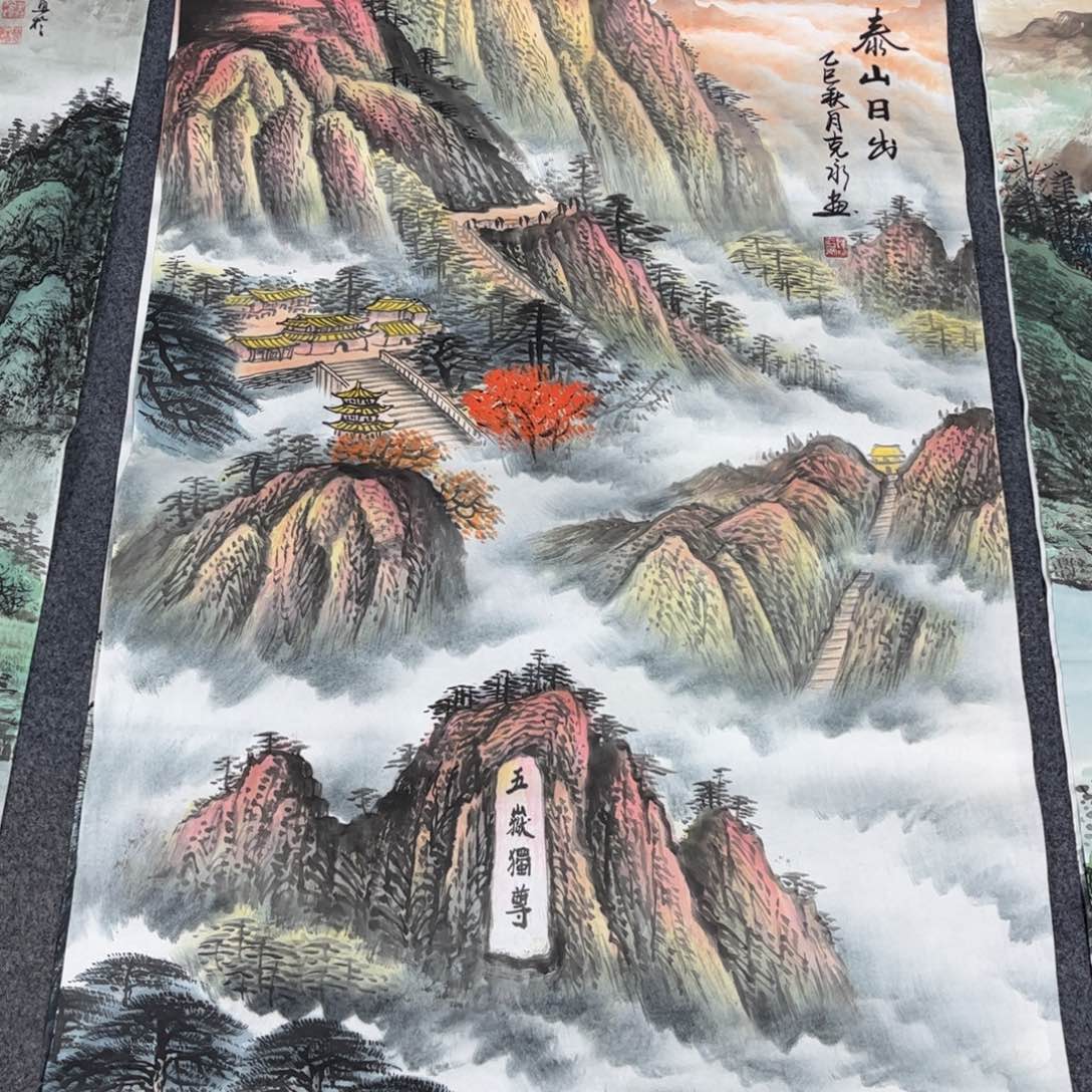 潮***落国画我是真的很喜欢