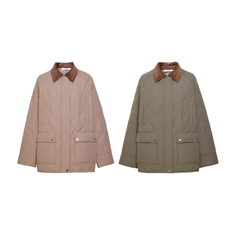 TRACY CHU COUNTRY COAT意大利进口95级波兰白鹅绒英伦复古羽绒服