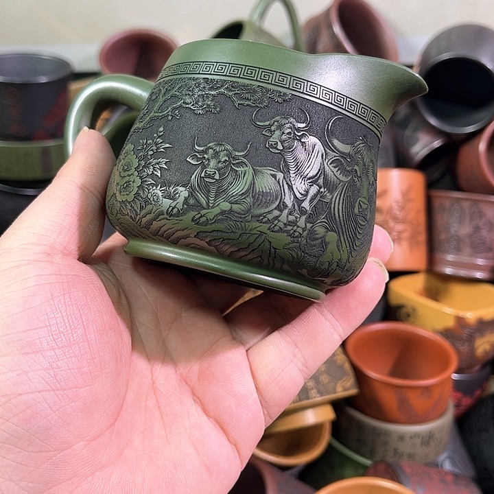 茶杯紫砂全手工紫砂主任杯