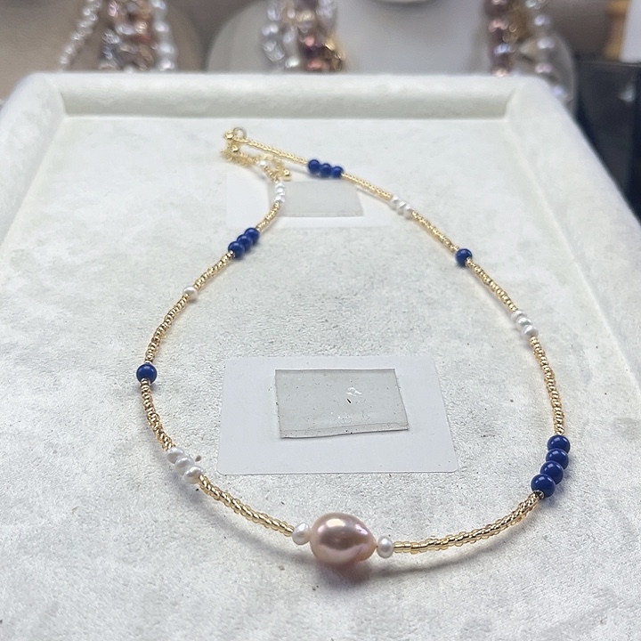 项链未镶嵌淡水珍珠【纯恬】