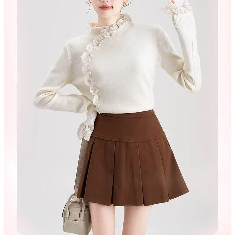 【象姐定制】【木染】秋冬时尚百搭显瘦气质休闲减龄毛衣CDX4MY1455D