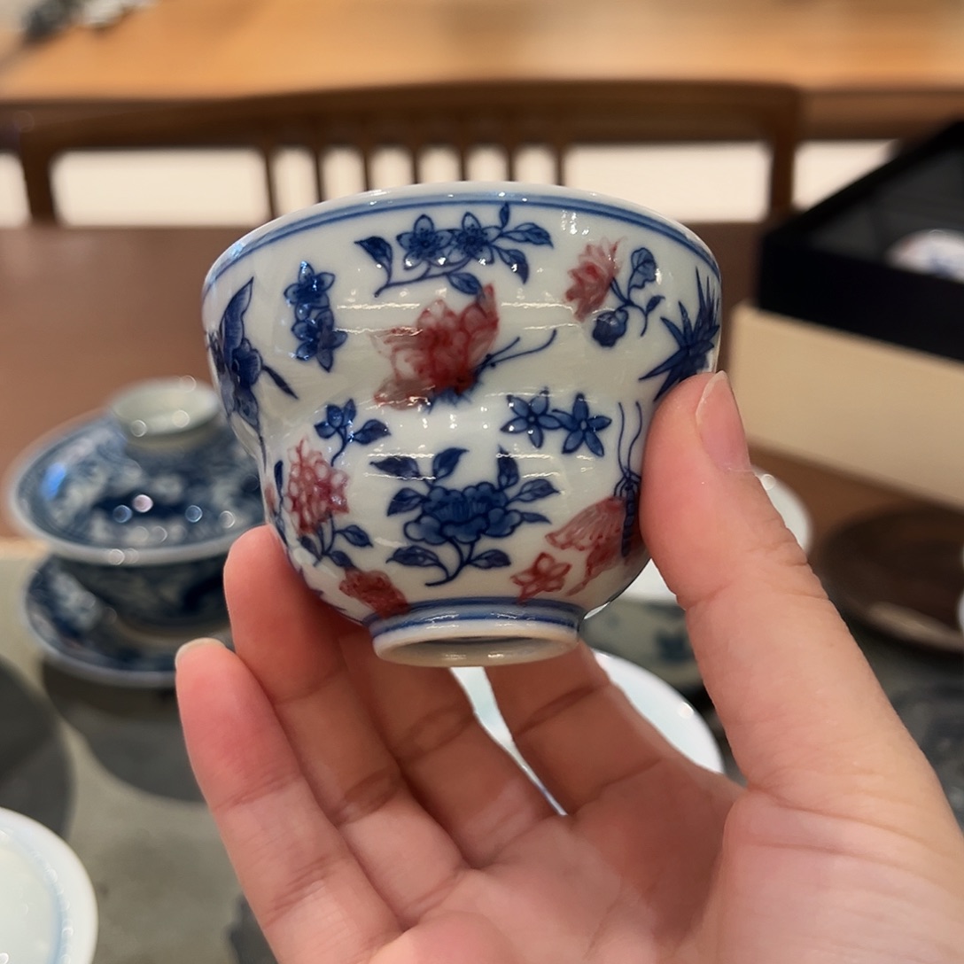 微瑕臻玉古坊釉里红