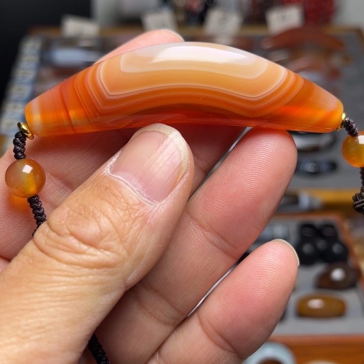 玛瑙/玉髓吊坠(不含链)未镶嵌