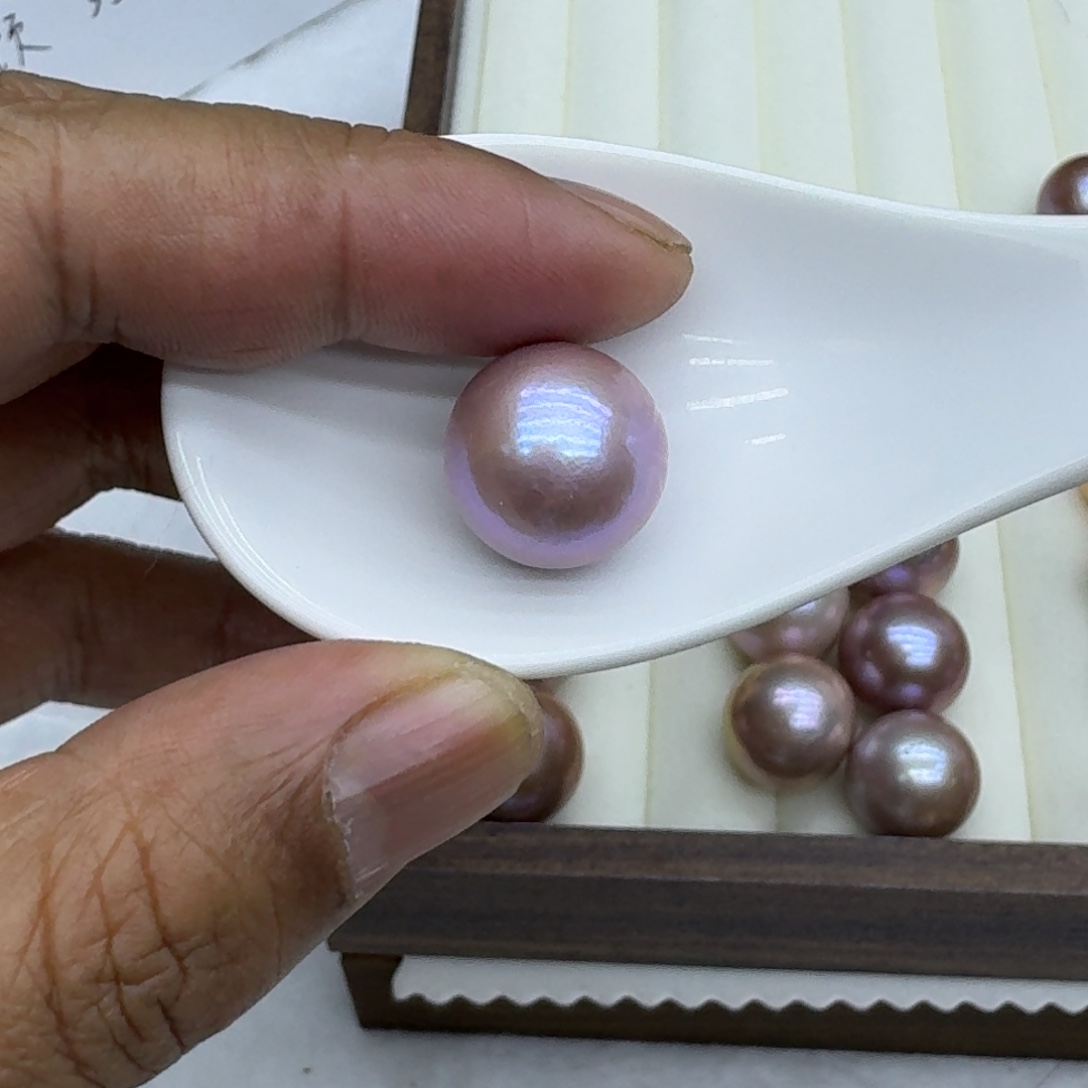 普***风淡水珍珠裸珠未镶嵌