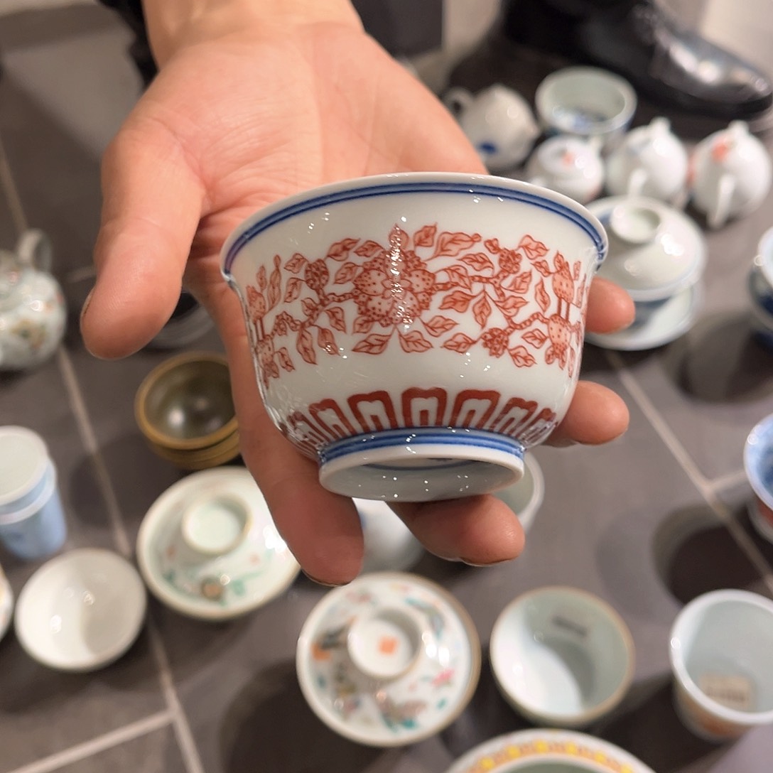 杯青花瓷器青花瓷器