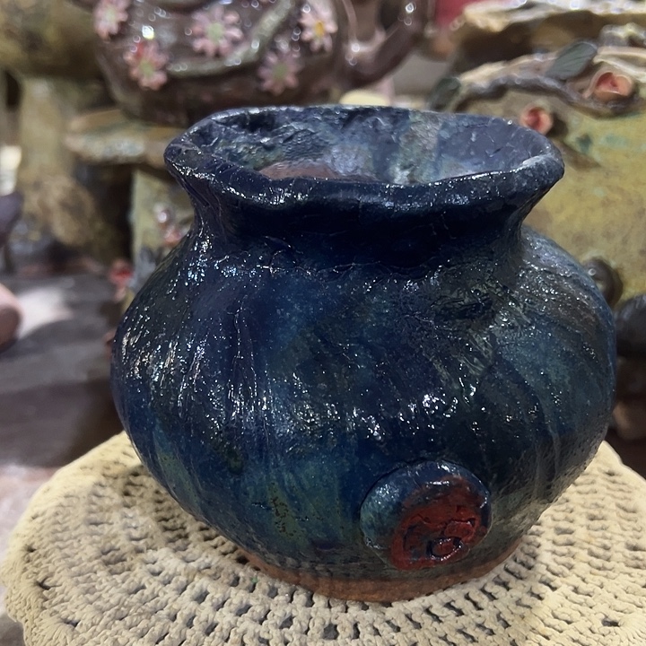 无孔手工粗陶高温陶器