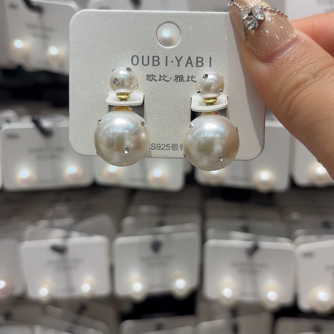 铜合金925银耳钉的