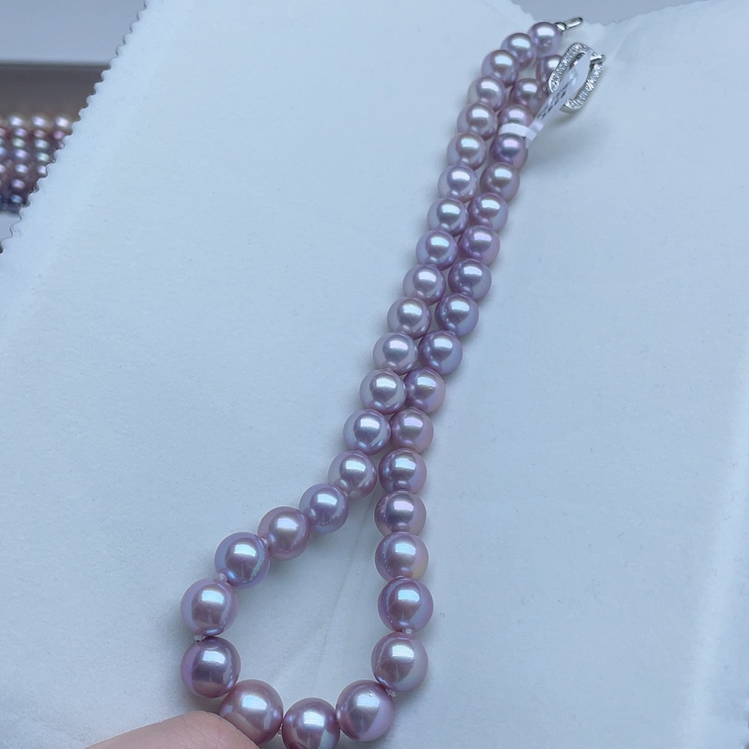 淡水珍珠颈饰银S925镶嵌